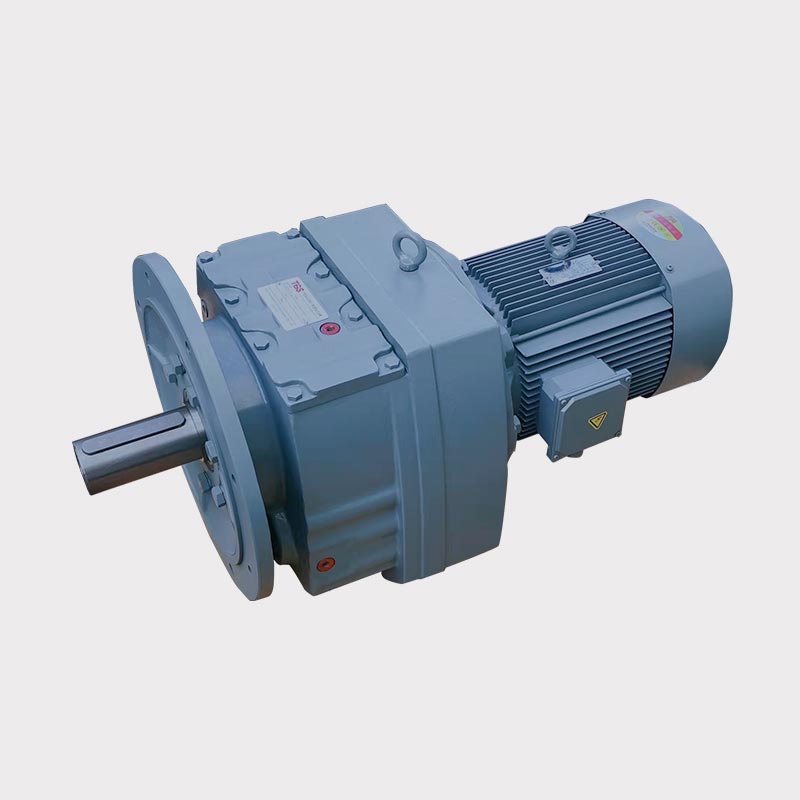 D Series Solid Shaft Helical Helical Standard AC Motor مع الفرامل